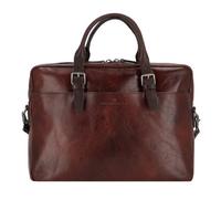 Castelijn & Beerens Rien Porte-documents RFID en cuir 41 cm Compartiment pour ordinateur portable brun