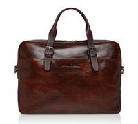 Castelijn & Beerens Rien Porte-documents RFID en cuir 41 cm Compartiment pour ordinateur portable brun