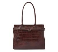 Castelijn & Beerens Tess Porte-documents Protection RFID Cuir 40 cm Compartiment pour ordinateur portable brun