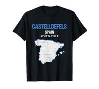 Castelldefels Espagne Ville T-Shirt