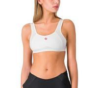 CASTELLI 4518550 Rosso Corsa Bra Women's Sports Bra White Black M