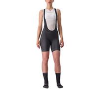 CASTELLI 4520062-866 Prima BIBSHORT Women's Shorts Dark Gray/Soft Orange M