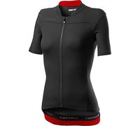 Castelli 4520068 Anima 3 Jersey T-Shirt Femme Light Black/Red Taille L