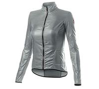 CASTELLI 4520089-870 Aria Shell W Jacket Women's Jacket Silver Gray XS
