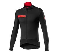 CASTELLI 4520505-085 Beta RoS Jacket Jacket Homme Light Black/Red Taille M
