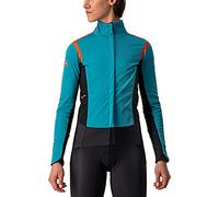 Castelli Alpha Ros Jacket Bleu XS Femme Rodillera Pro Seamless Az Savile