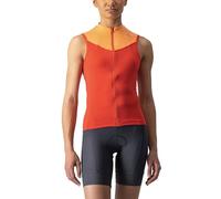 CASTELLI 4521058-081 Solaris Sleeveless Jersey Women's T-Shirt Hibiscus/Soft Orange S