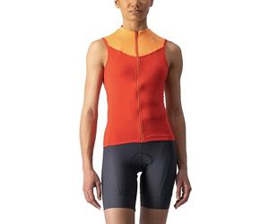CASTELLI 4521058-081 Solaris Sleeveless Jersey Women's T-Shirt Hibiscus/Soft Orange S