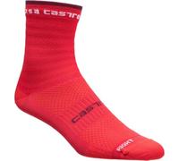 CASTELLI 4521062-081 ROSSO CORSA W 11 SOCK Women's Socks HIBISCUS M