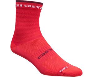 CASTELLI 4521062-081 ROSSO CORSA W 11 SOCK Women's Socks HIBISCUS XL