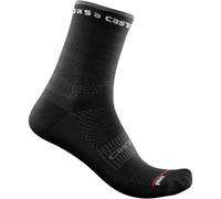 CASTELLI 4521062 Rosso Corsa W 11 Sock Women's Socks Black White S/M