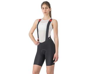 CASTELLI 4521096 Premio Black W BIBSHORT Women's Shorts Black White L