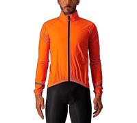CASTELLI 4521500-034 Emergency 2 Rain Jacket Jacket Homme Brilliant Orange Taille M
