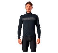 CASTELLI 4521503-085 RADDOPPIA 3 JKT Jacket Homme Light Black/Black Reflex Taille S