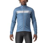 CASTELLI 4521503-473 RADDOPPIA 3 JKT Jacket Homme STEEL BLUE/BLUE REFLEX Taille M
