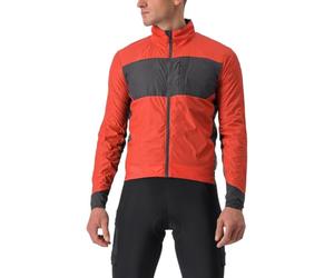 CASTELLI 4521507-642 UNLIMITED PUFFY JKT Jacket Homme POMPEIAN RED/DARK GRAY Taille M