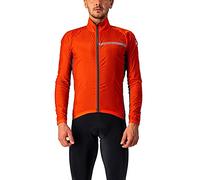 Castelli 4521511 Squadra Stretch JKT Jacket Homme Fiery Red/Dark Gray Taille S