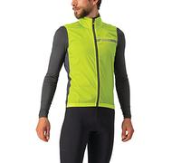 CASTELLI 4521512-383 SQUADRA STRETCH VEST Men's Sports vest ELECTRIC LIME/DARK GRAY M