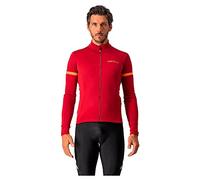 Castelli 4521513 Fondo 2 Jersey FZ T-Shirt Homme Pro Red/Orange Reflex Taille L