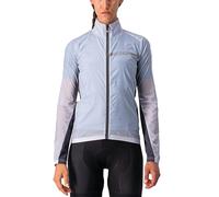 CASTELLI 4521529-870 Squadra Stretch W Jacket Women's Jacket Silver Gray/Dark Gray M