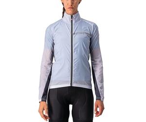 CASTELLI 4521529-870 Squadra Stretch W Jacket Women's Jacket Silver Gray/Dark Gray XS