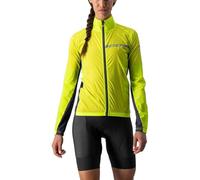 Castelli 4521529 SQUADRA ST. W JKT Jacket Femme YELLOW FLUO/DARK GRAY Taille S