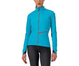 CASTELLI 4521540-086 GO W JKT Women's Jacket Sky Blue/Fiery Red XS