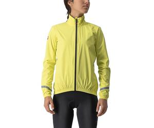 CASTELLI 4521550-790 EMERGENCY 2 W RAIN JACKET Women's Jacket BRILLIANT YELLOW L
