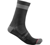 Castelli 4521553 Alpha 18 Sock Socks Homme Black/Dark Gray Taille L/XL