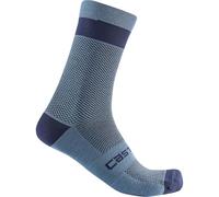 Castelli 4521553 ALPHA 18 SOCK Socks Homme STEEL BLUE Taille Xxl