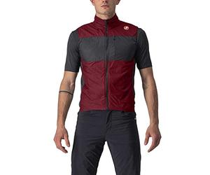 CASTELLI 4522010-421 UNLIMITED PUFFY VEST Men's Sports vest BORDEAUX/BLACK M