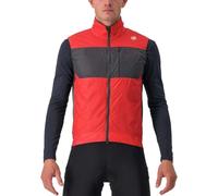 CASTELLI 4522010-642 UNLIMITED PUFFY VEST Jacket Homme POMPEIAN RED/DARK GRAY Taille S