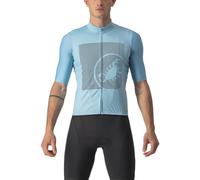 CASTELLI 4522018 BAGARRE Jersey T-Shirt Homme Celeste/Savile Blue Taille 3XL