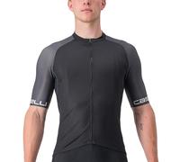 CASTELLI 4522025-385 ENTRATA VI Jersey Men's T-Shirt Light Black/Dark Gray-Ivory L