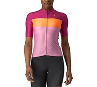 CASTELLI 4522057-575 Aero Pro W Jersey T-Shirt Femme Pink/Coral Flash-Magenta M