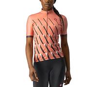 Castelli 4522059 PENDIO Jersey T-Shirt Femme Blush/Dark Gray-White Taille M