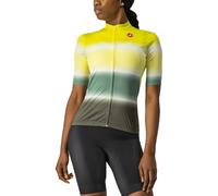 CASTELLI 4522060-776 Dolce Jersey T-Shirt pour Femme Sulphur/Military Green XS