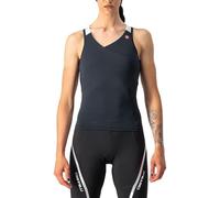 Maillot Castelli Solaris bretelles noir blanc femme - M