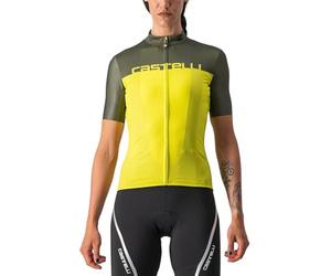 CASTELLI 4522065-776 VELOCISSIMA JRS Sweatshirt Women's Sulphur/Military Green S
