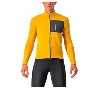 CASTELLI 4522505-755 UNLTD Trail Jersey Sweatshirt Homme Goldenrod/Dark Gray Taille XXL