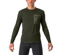 CASTELLI 4522506-075 UNLTD Merino LS Men's Sweatshirt Military Green XL