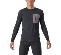 CASTELLI 4522506-085 UNLTD Merino LS Sweatshirt Homme Light Black/Nickel Gray Taille XXL