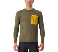CASTELLI 4522506-304 UNLTD Merino LS Sweatshirt Homme Tarmac/Goldenrod Taille XXL