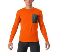 CASTELLI 4522506-318 UNLTD Merino LS Men's Sweatshirt Orange Rust L
