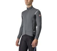 Veste Castelli Perfetto RoS 2 Rosso Corsa GORE-TEX INFINIUM™ gris foncé argent - L