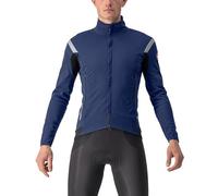 Veste Castelli Perfetto RoS 2 Rosso Corsa GORE-TEX INFINIUM™ bleu foncé argent - M