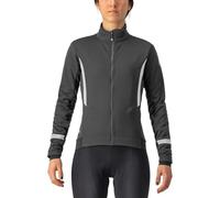 CASTELLI 4522542-085 DINAMICA 2 JACKET Jacket Femme LIGHT BLACK/WHITE REFLEX Taille XS