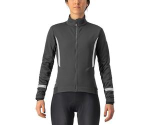 CASTELLI 4522542-085 DINAMICA 2 JACKET Jacket Femme LIGHT BLACK/WHITE REFLEX Taille XS