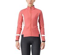 Veste Castelli Dinamica 2 GORE-TEX INFINIUM™ rouge clair blanc femme - S