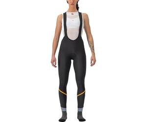 CASTELLI 4522550-883 VELOCISSIMA DT BIBT Women's Tights Black/Melon-Silver Reflex XL